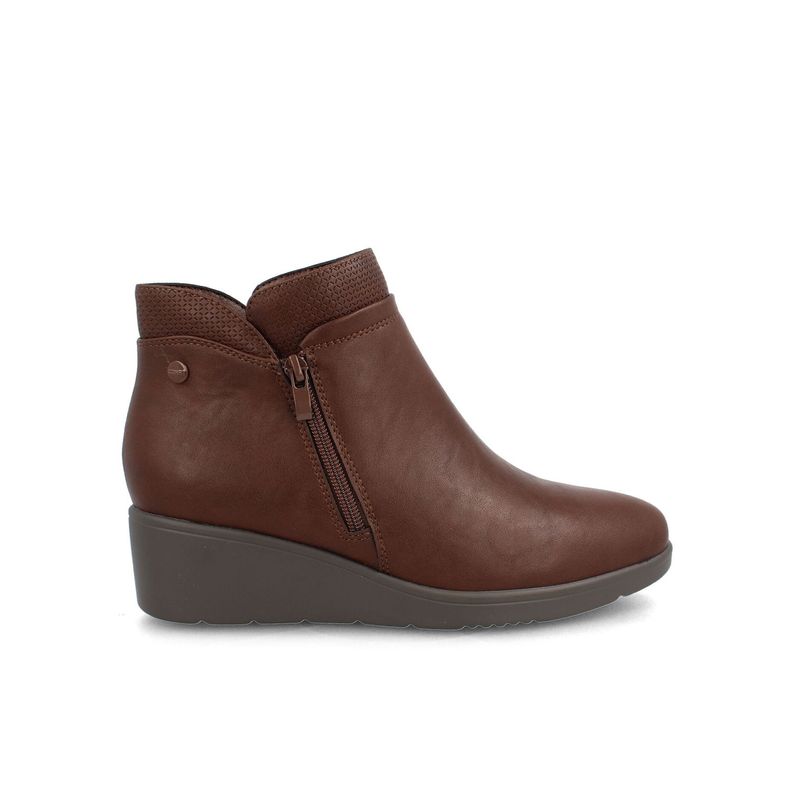 Botín Mujer Bata Comfit Alexandra Cafe-0