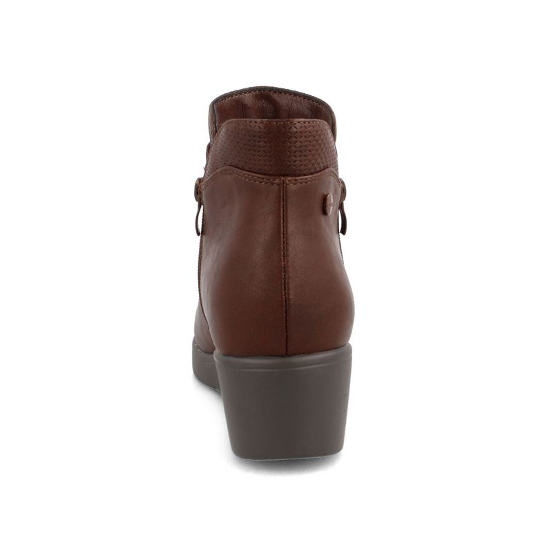 Botín Mujer Bata Comfit Alexandra Cafe-4