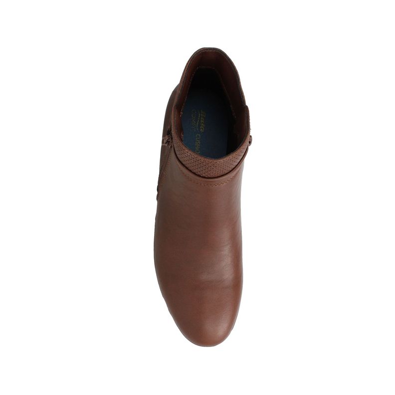 Botín Mujer Bata Comfit Alexandra Cafe-7