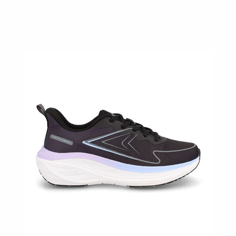 Zapatilla Mujer Power Libra Osaka Negro-Morado-0