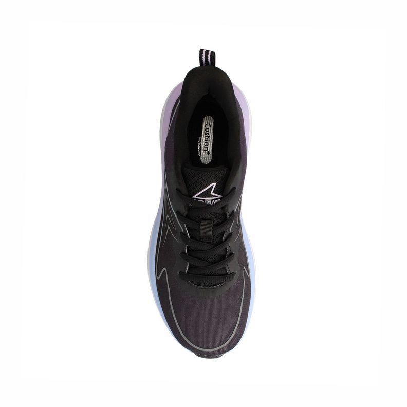 Zapatilla Mujer Power Libra Osaka Negro-Morado-3
