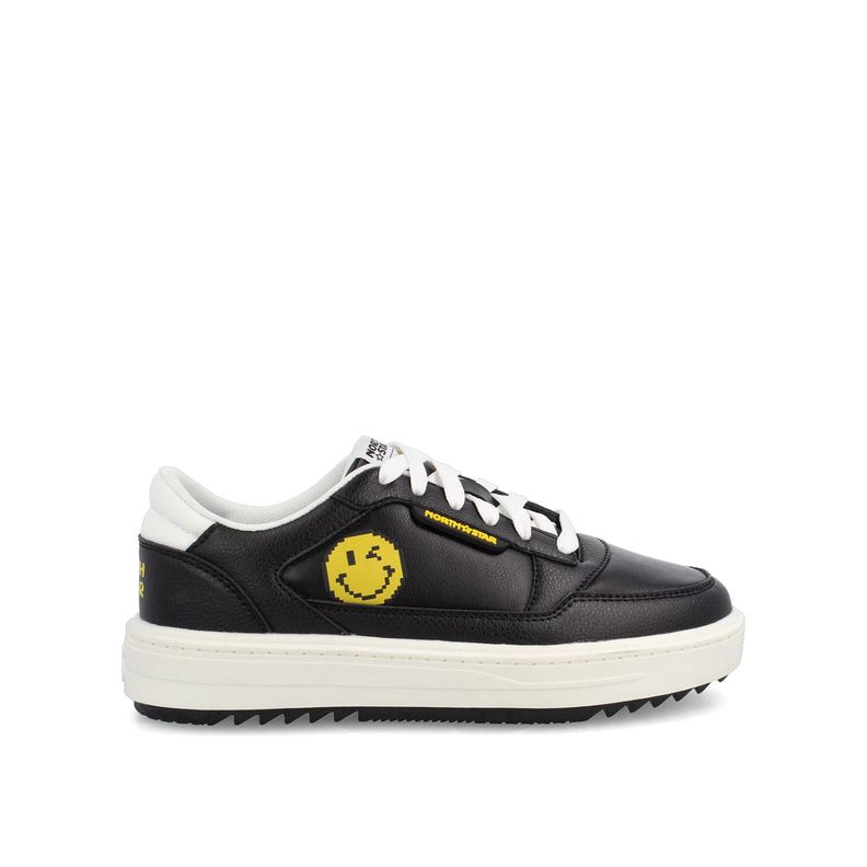 Zapatilla Mujer North Star Smileyworld Replay Negro-0