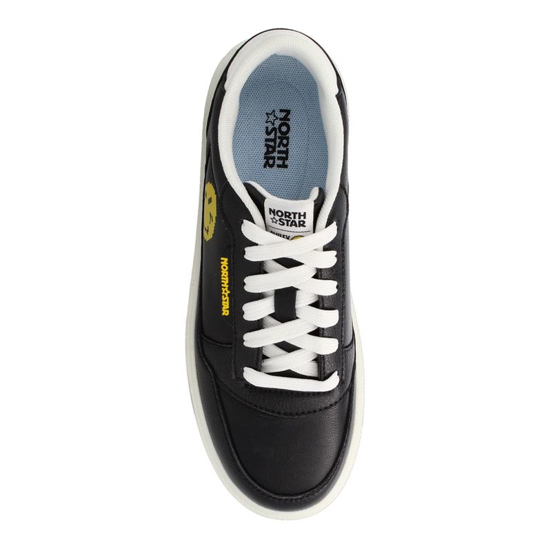 Zapatilla Mujer North Star Smileyworld Replay Negro-3