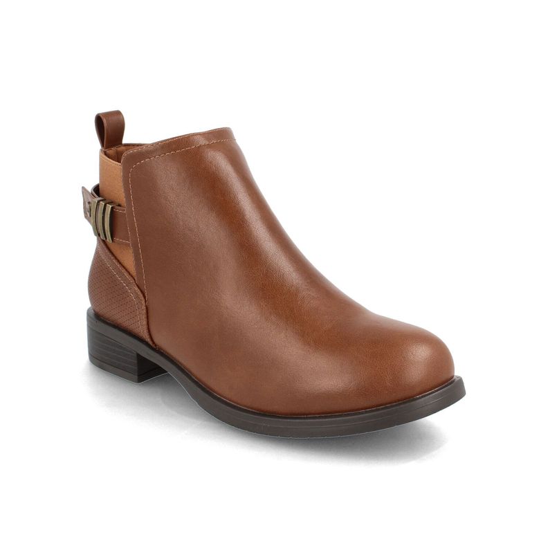 Botín Mujer Bata Comfit Qincy Camel-3