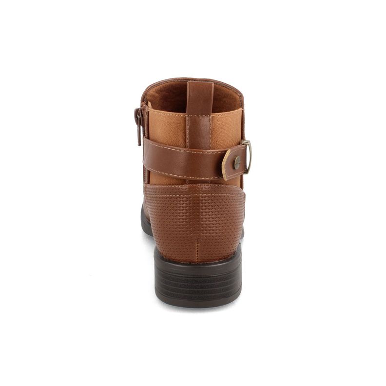 Botín Mujer Bata Comfit Qincy Camel-5