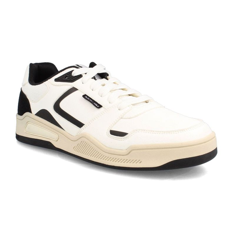 Zapatilla Hombre North Star Team Star Blanco-Negro-1