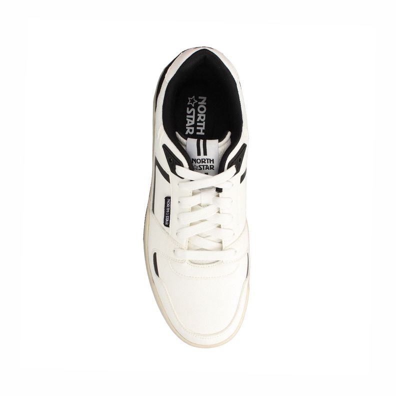 Zapatilla Hombre North Star Team Star Blanco-Negro-3