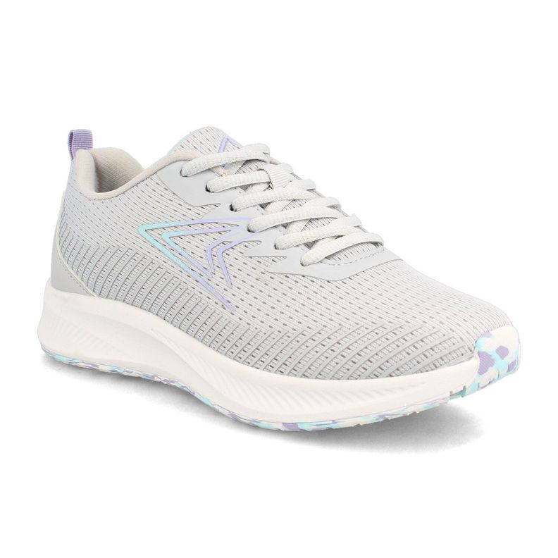 Zapatilla Mujer Power Spring Gris-1