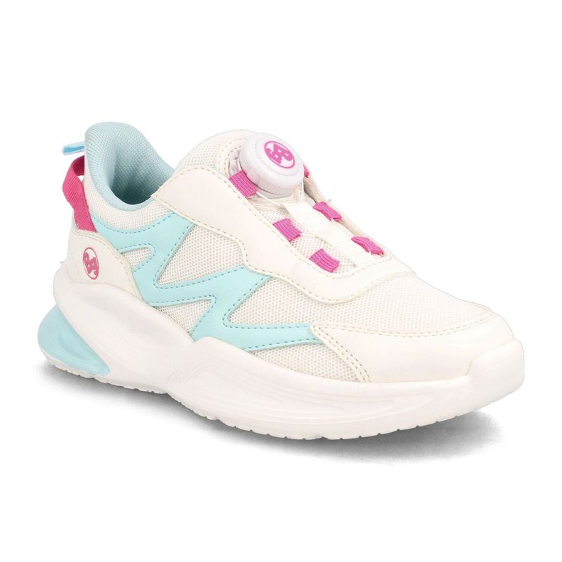 Zapatilla Niña Bubblegummers Dynamic Blanco- Azul-1