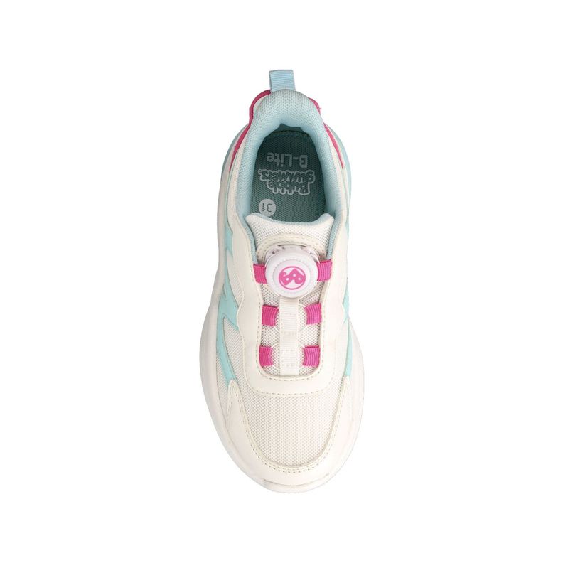 Zapatilla Niña Bubblegummers Dynamic Blanco- Azul-3