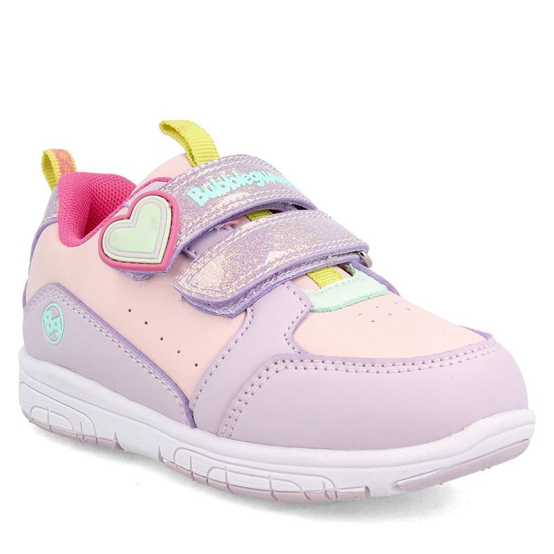 Zapatilla Niña Bubblegummers Soft Walker Lila-0