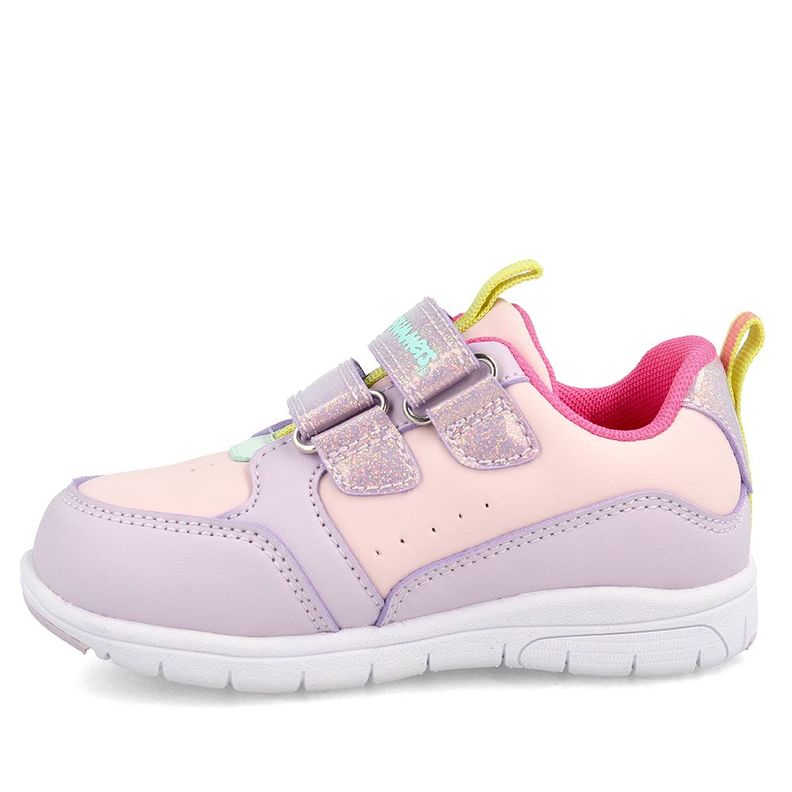 Zapatilla Niña Bubblegummers Soft Walker Lila-1