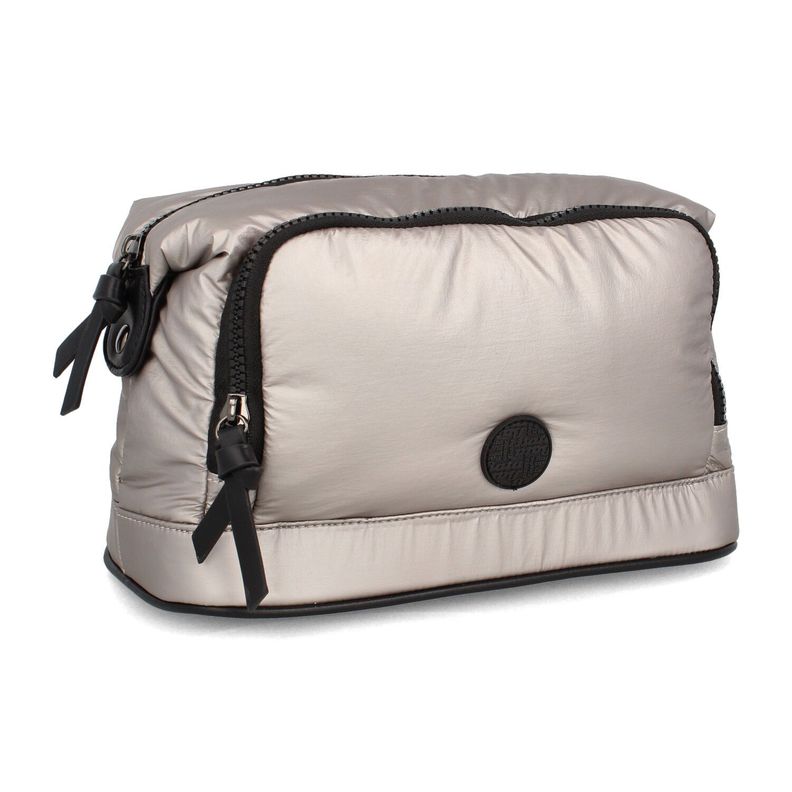 Neceser Mujer Bata Irem Plateado-1