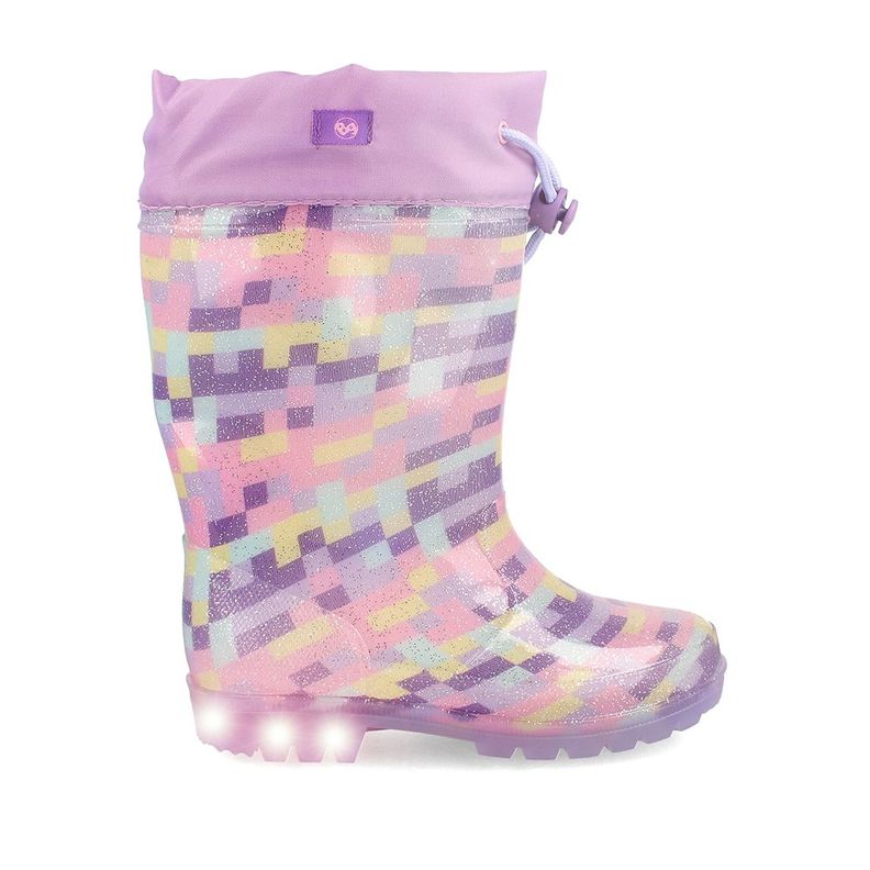 BOTA DE AGUA NIÑA BUBBLEGUMMERS BRIGHT GIRLS MORADO 26-29-7