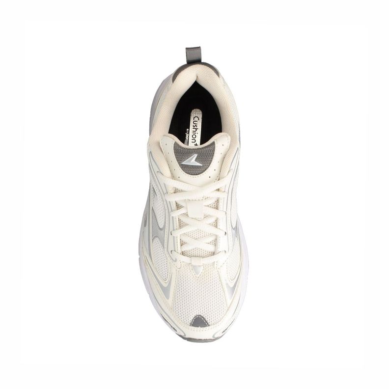 Zapatilla Mujer Power Zeta Relic Blanco-Plateado-3
