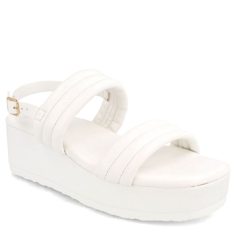 SANDALIA MUJER BATA MONICA WHITE