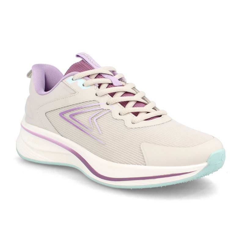 Zapatilla Mujer Power Swift Gris-Morado-1