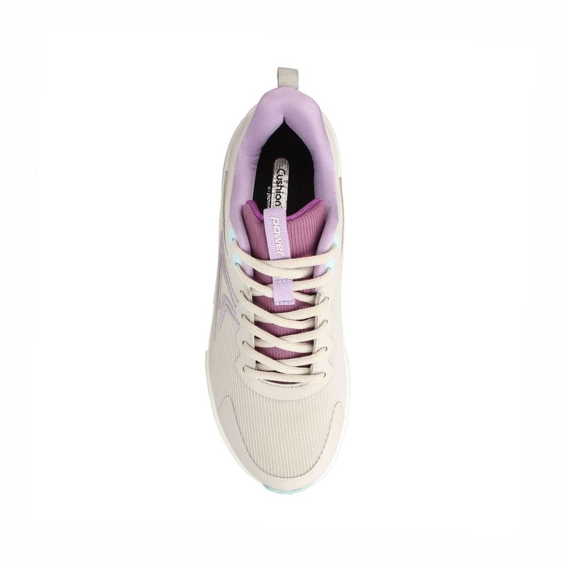Zapatilla Mujer Power Swift Gris-Morado-3