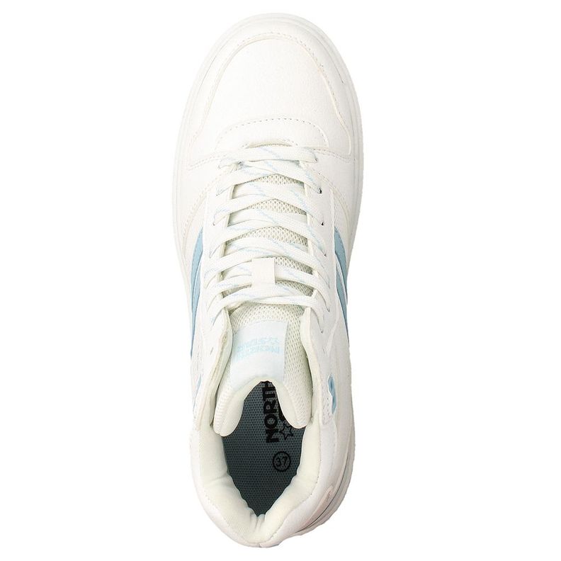 ZAPATILLA MUJER NORTH STAR GRAF BLANCO AZUL-5