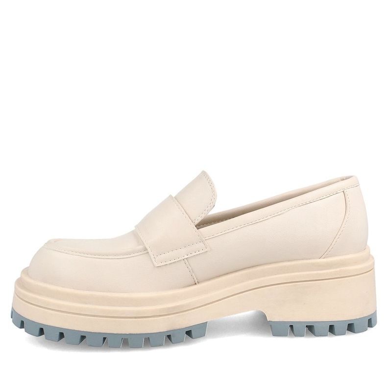 Mocasin Mujer Bata Red Label Raffa Blanco-1