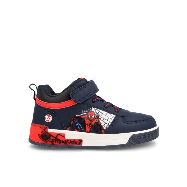 Botín Niño Bubblegummers Spiderman Azul-Rojo-0