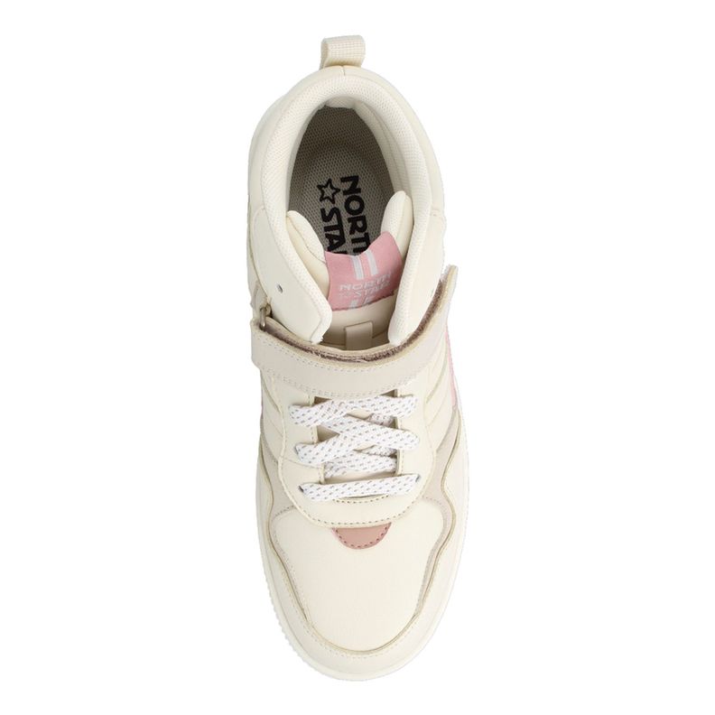 Zapatilla Mujer North Star Ruby Blanco Caña-3
