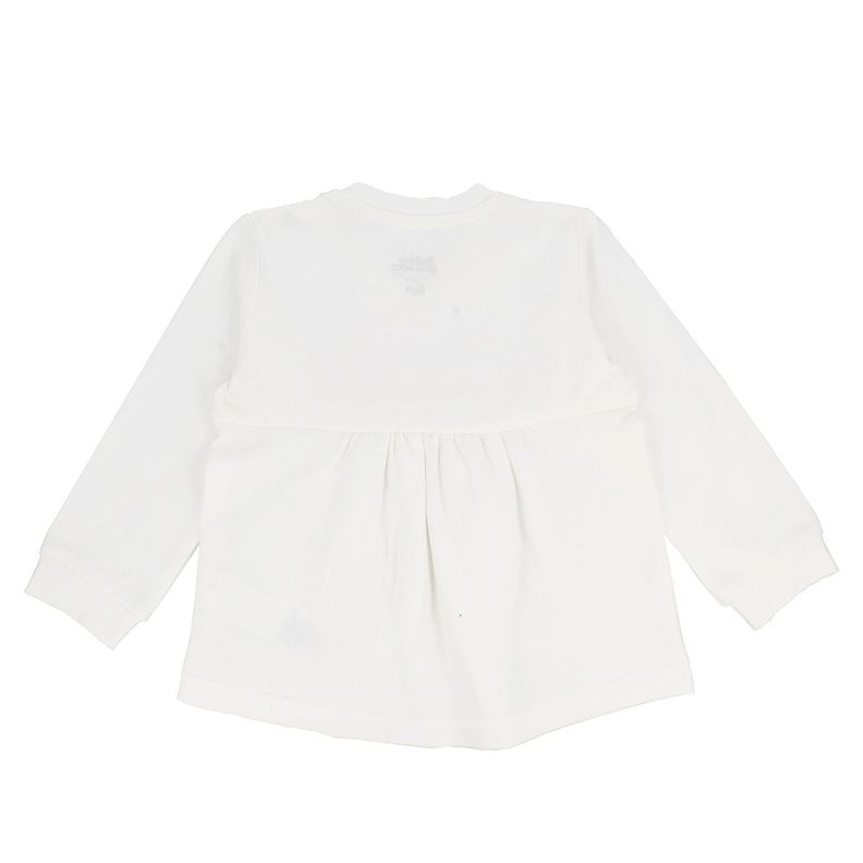 Polera Manga Larga Niña Bubblegummers Blanca Crema-1