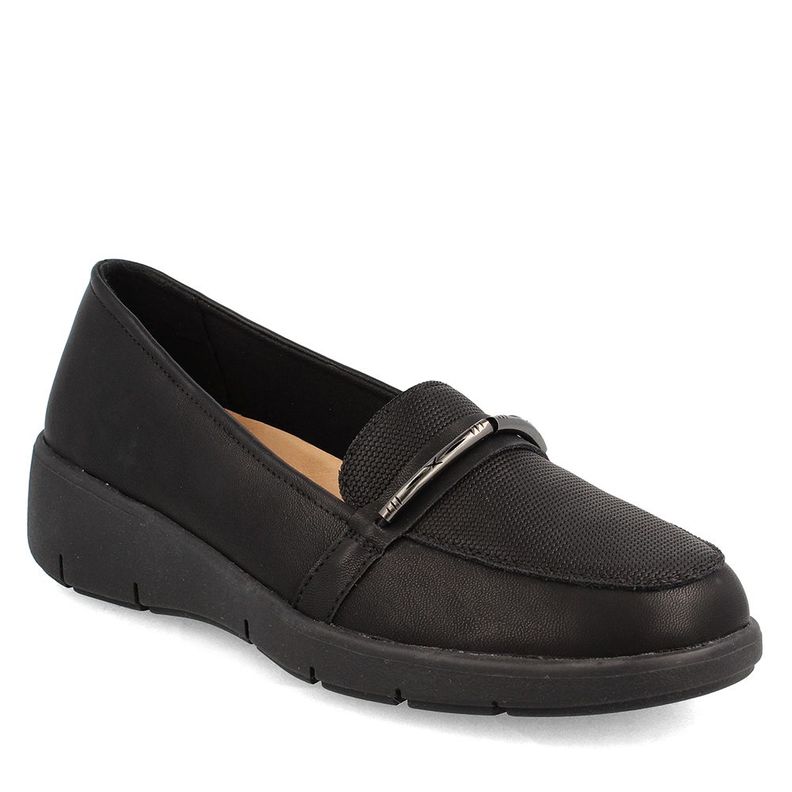 Mocasin Mujer Bata Fiona Negro-0