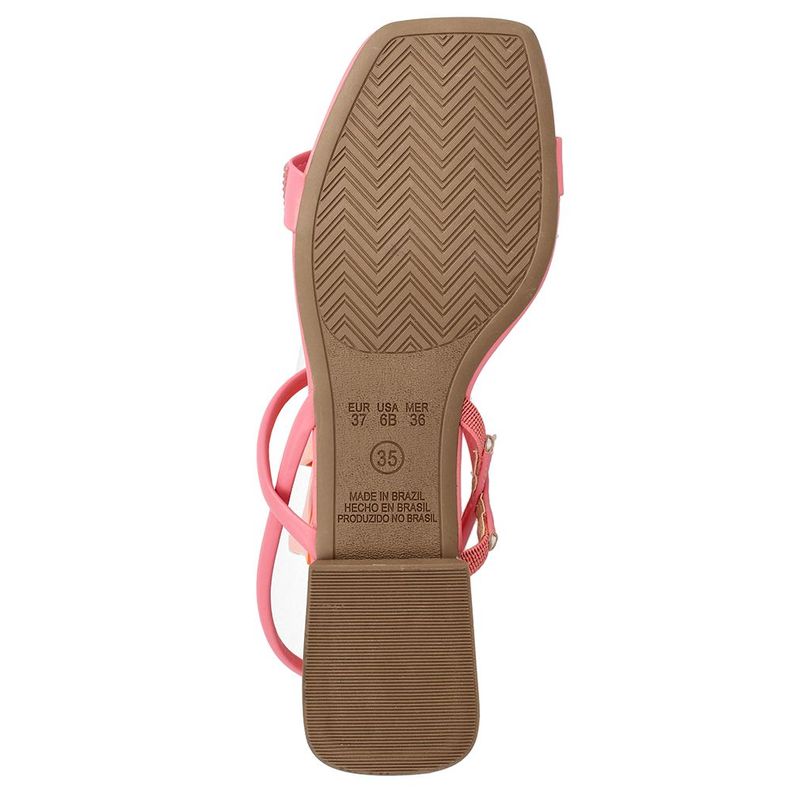 SANDALIA MUJER BATA RED LABEL DARY ROSADO-6