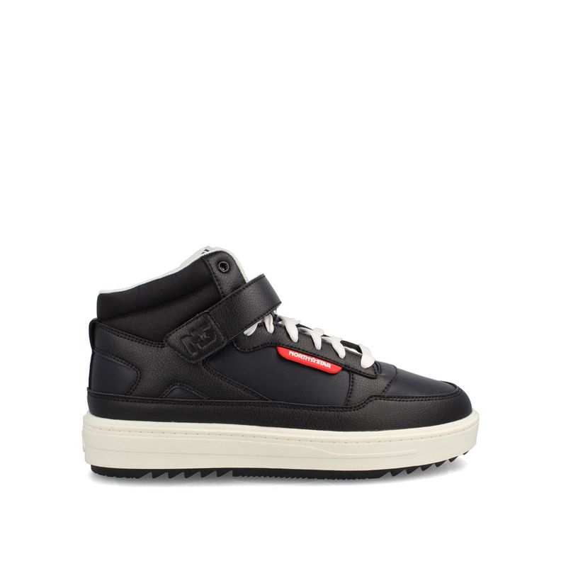 Zapatilla Hombre North Star Replay Negro - Blanco-0