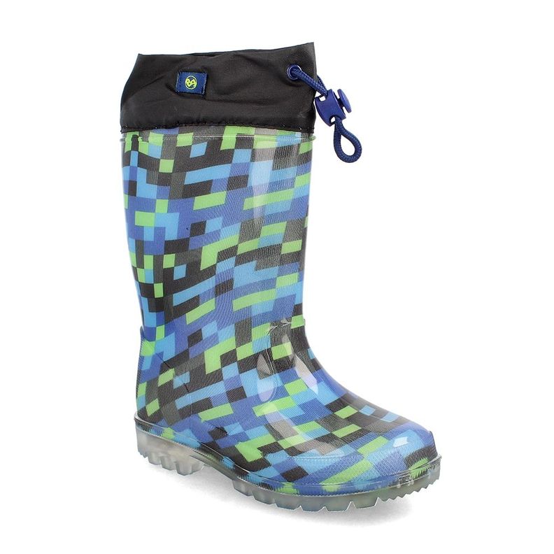 BOTA DE AGUA NIÑO BUBBLEGUMMERS BRIGHT BOYS VERDE 26-29-0