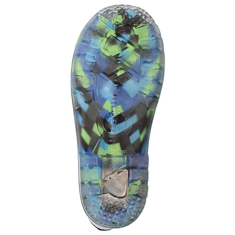 BOTA DE AGUA NIÑO BUBBLEGUMMERS BRIGHT BOYS VERDE 26-29-6