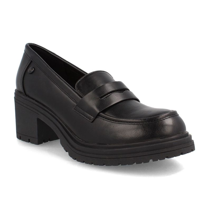 Mocasin Mujer Bata Comfit Patty Negro-2