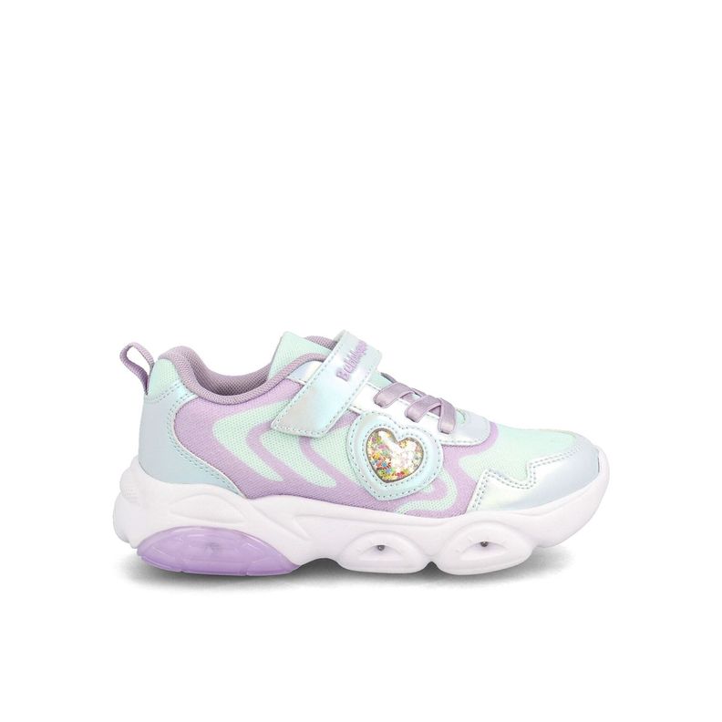 Zapatilla Niña Bubblegummers Dakota  Verde-Lila-0