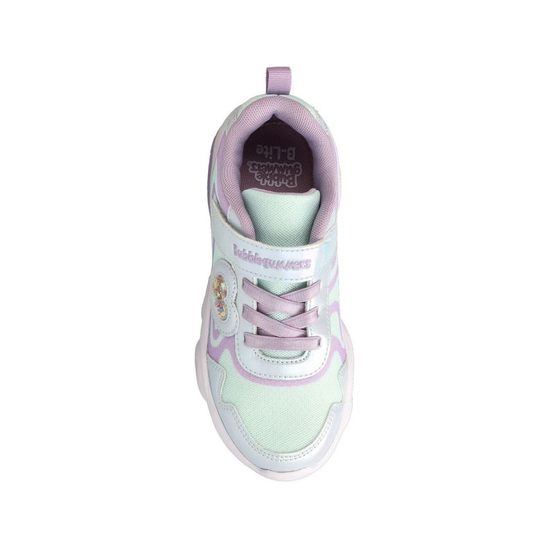 Zapatilla Niña Bubblegummers Dakota  Verde-Lila-3