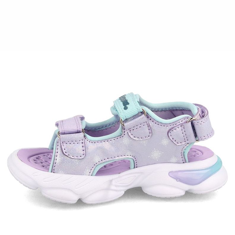 Sandalia  Niña Bubblegummers Frozen 3 Lila-Aqua-1