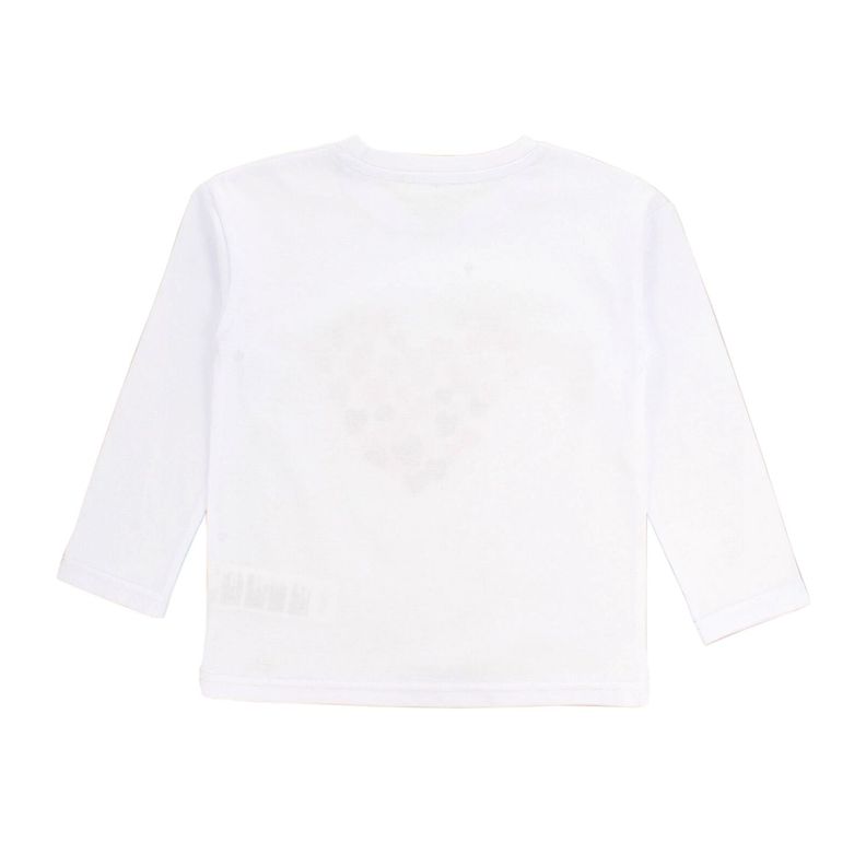 Poleras Manga Larga Niña Bubblegummers Guinea Blanco-1