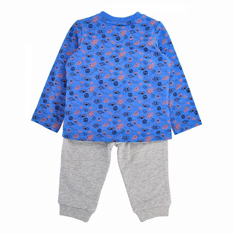 Conjunto De 2 Piezas Niño Bubblegummers Space Azúl-1