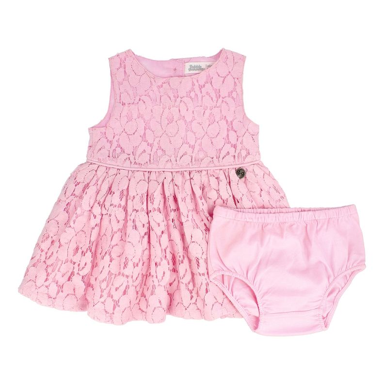 Vestido Niña Bubblegummers Fucsia Rosado II-1