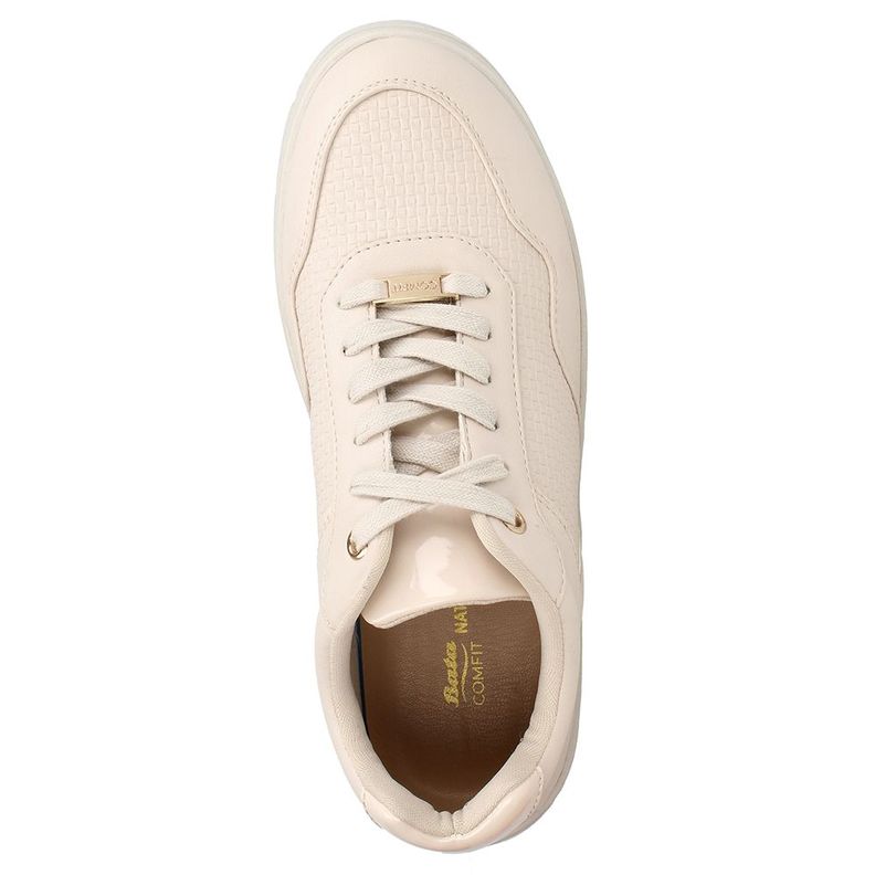 Zapatilla Mujer Bata Comfit Fernanda Blanco-5