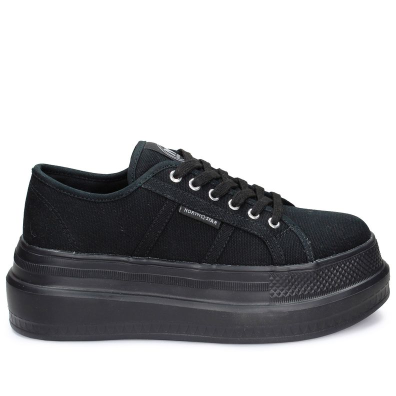 Zapatilla Mujer North Star Plat Negro I-0