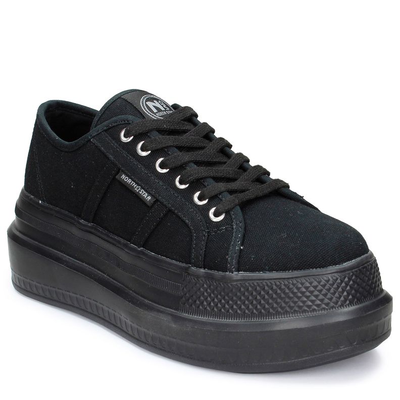 Zapatilla Mujer North Star Plat Negro I-1