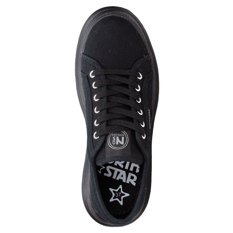 Zapatilla Mujer North Star Plat Negro I-5