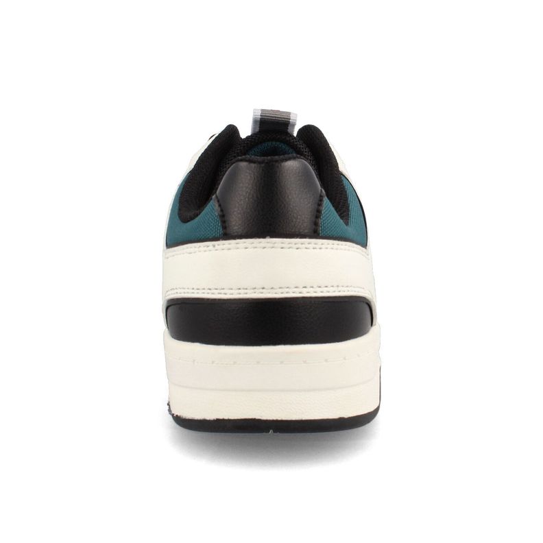 Zapatilla Hombre Bata Red Label Martin Negro - Blanco-4
