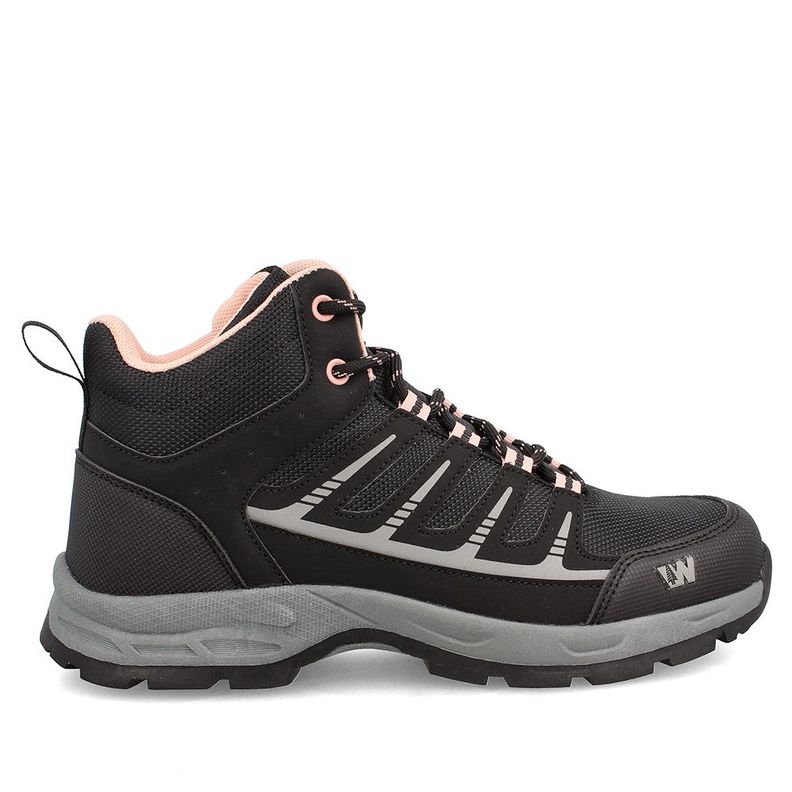 Botín Mujer Weinbrenner Larix Stag Negro - Gris Claro
