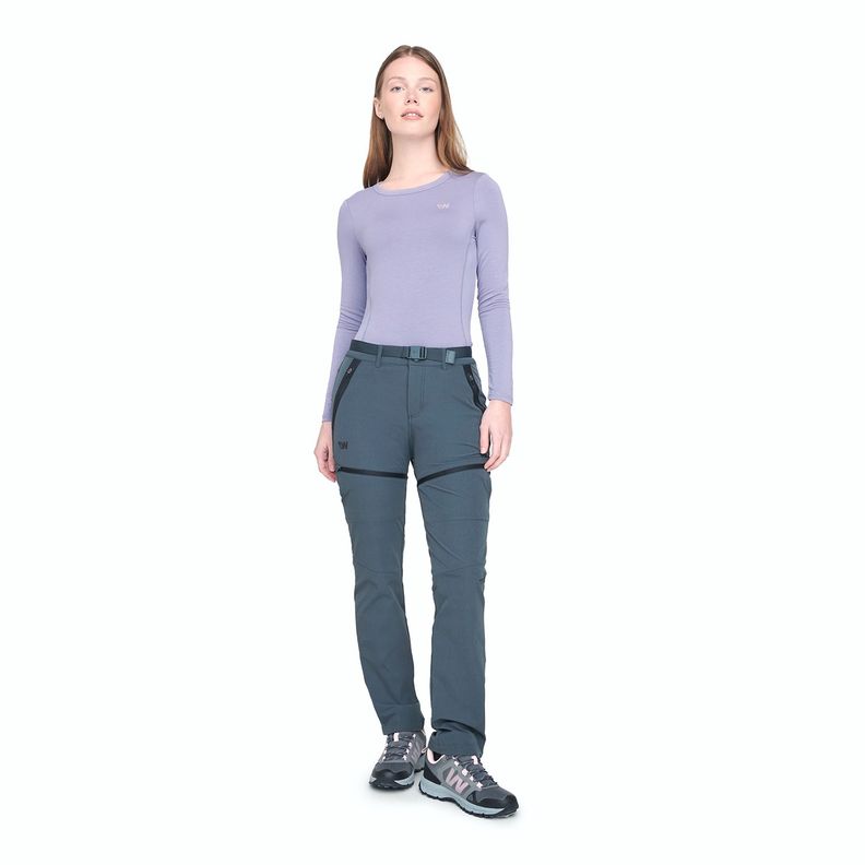 Pantalón  Mujer Weinbrenner Hanoi Gris Oscuro-3