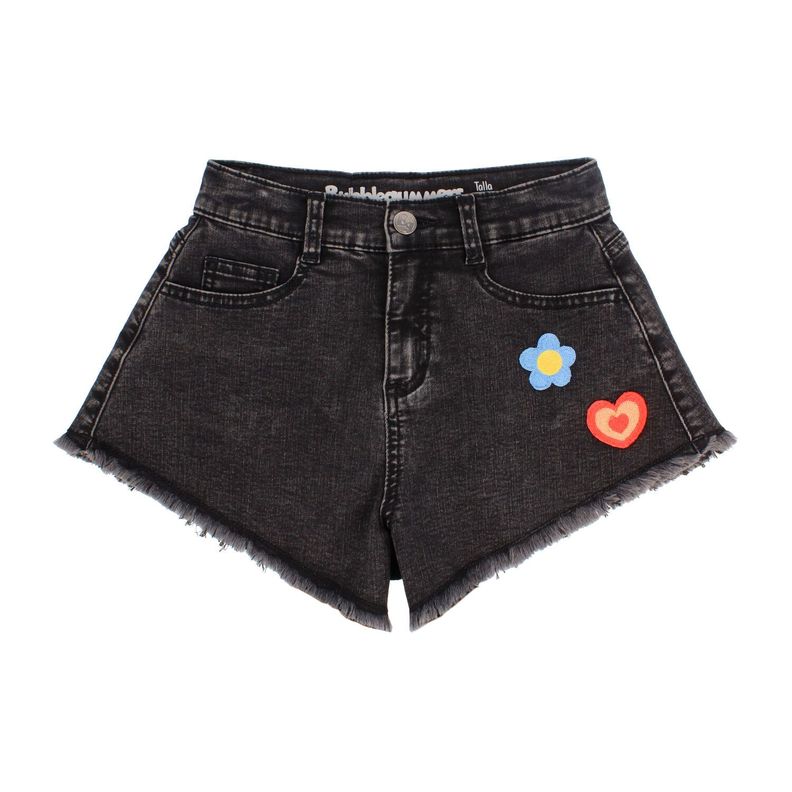 Short Niña Bubblegummers Girasol Negro Teens-0
