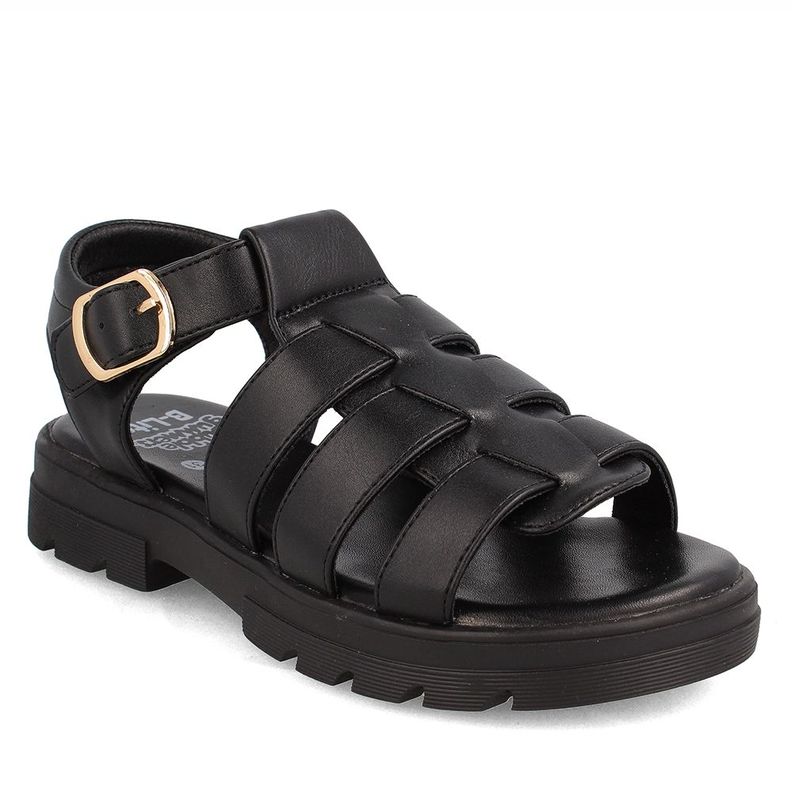 Sandalia  Niña Bubblegummers Dunia Negro-0