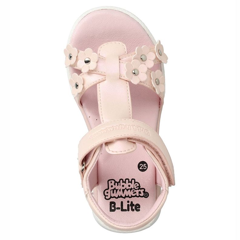 Sandalia  Niña Bubblegummers New Mariposa Rosado-5