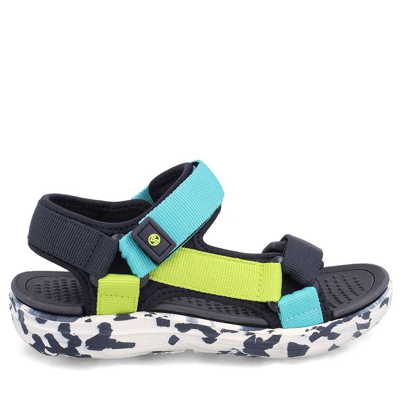 Sandalia  Niño Bubblegummers Hurley Celeste-4